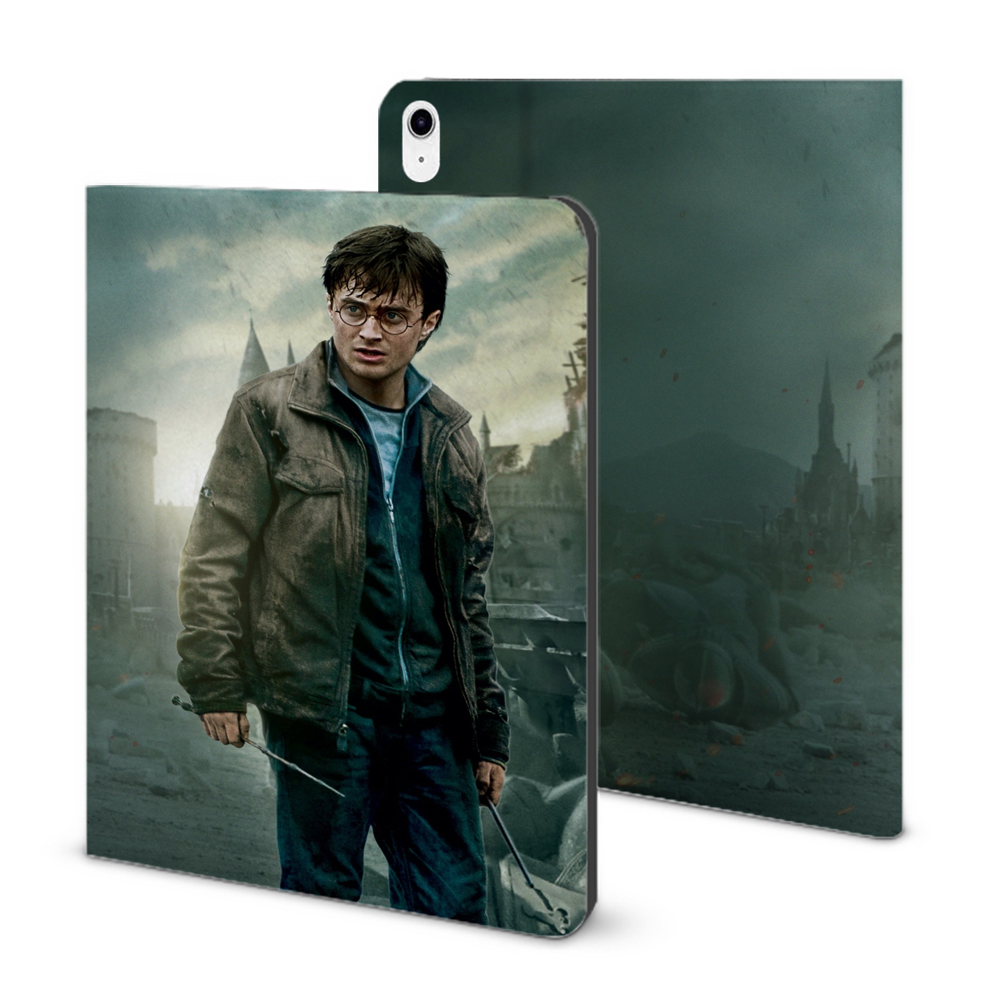 （画像用） Harry Potter ハリー・ポッターシリーズ IPad ケース ブック型 PUレザー TPU 耐衝撃 軽量 薄型 ペン収納なし 全面保護 IPad 各モデル対応